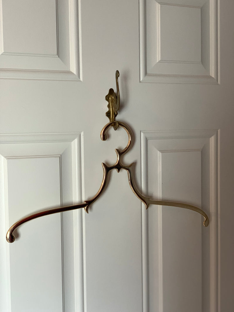 Brass Coat Hanger The Lara Hanger by Pinxton Co - Main Image