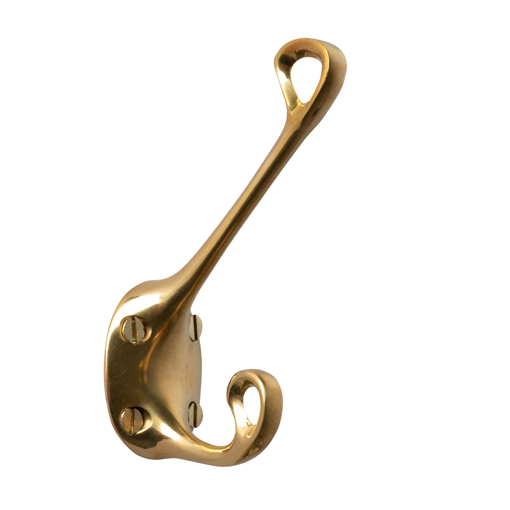 Brass Coat Hook - The Ludovica Hook by Pinxton & Co