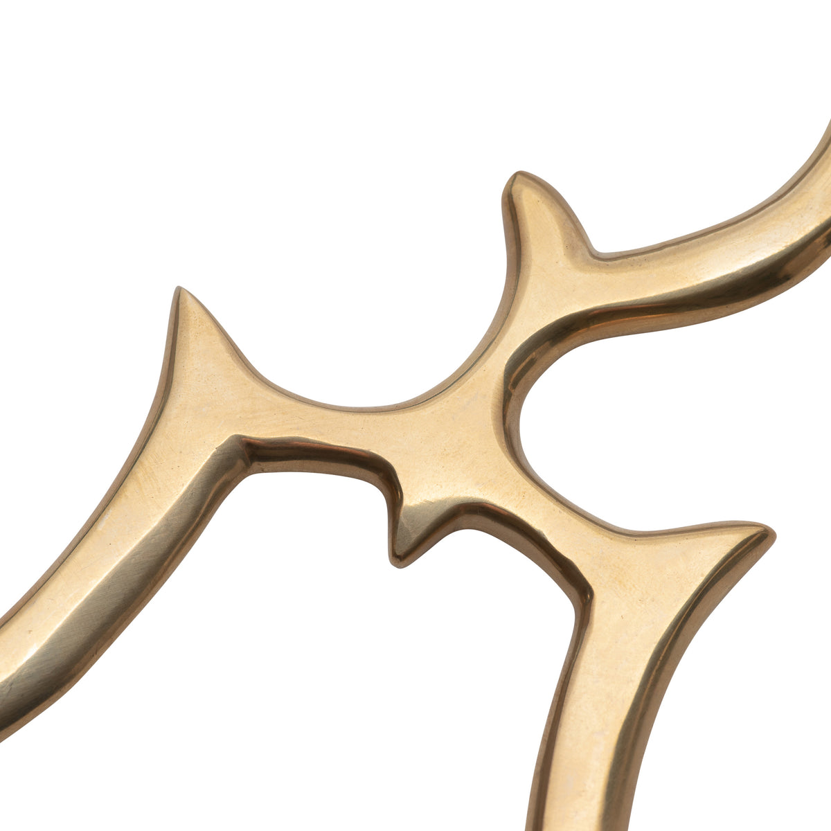 The Lara Hanger- Brass