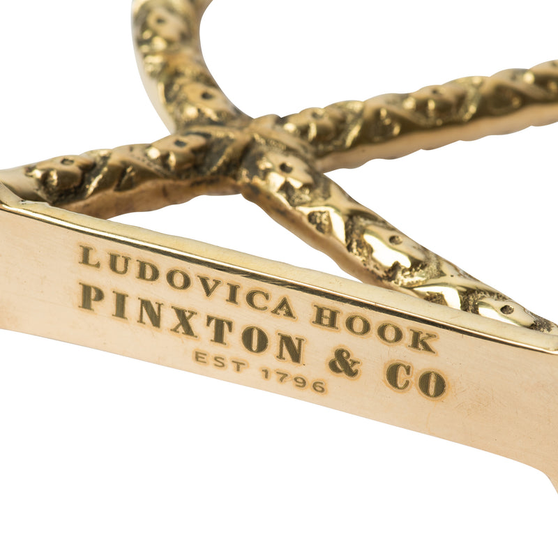 The Ludovica Hook - Brass